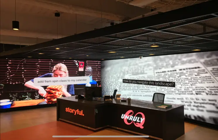 immersive digital signage